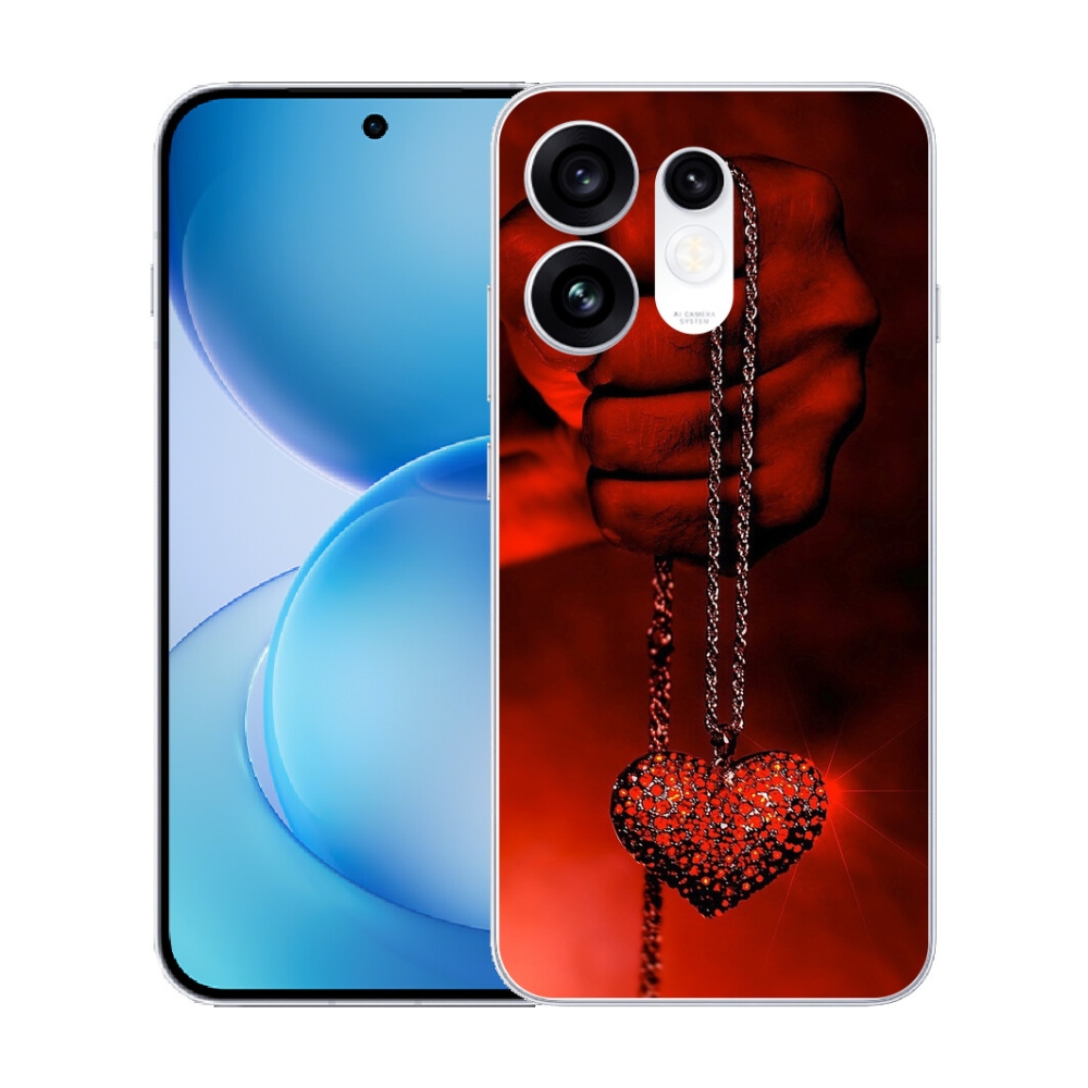 Gélový kryt mmCase na Oppo Reno 16 5G - náhrdelník