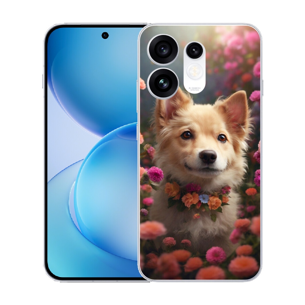 Gélový kryt mmCase na Oppo Reno 16 5G - nemecký špic