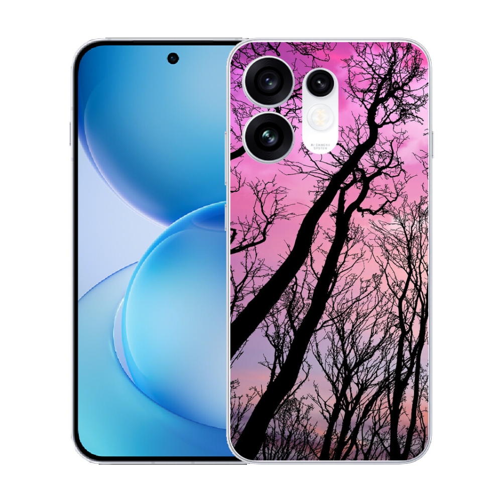 Gélový kryt mmCase na Oppo Reno 16 5G - opadané stromy
