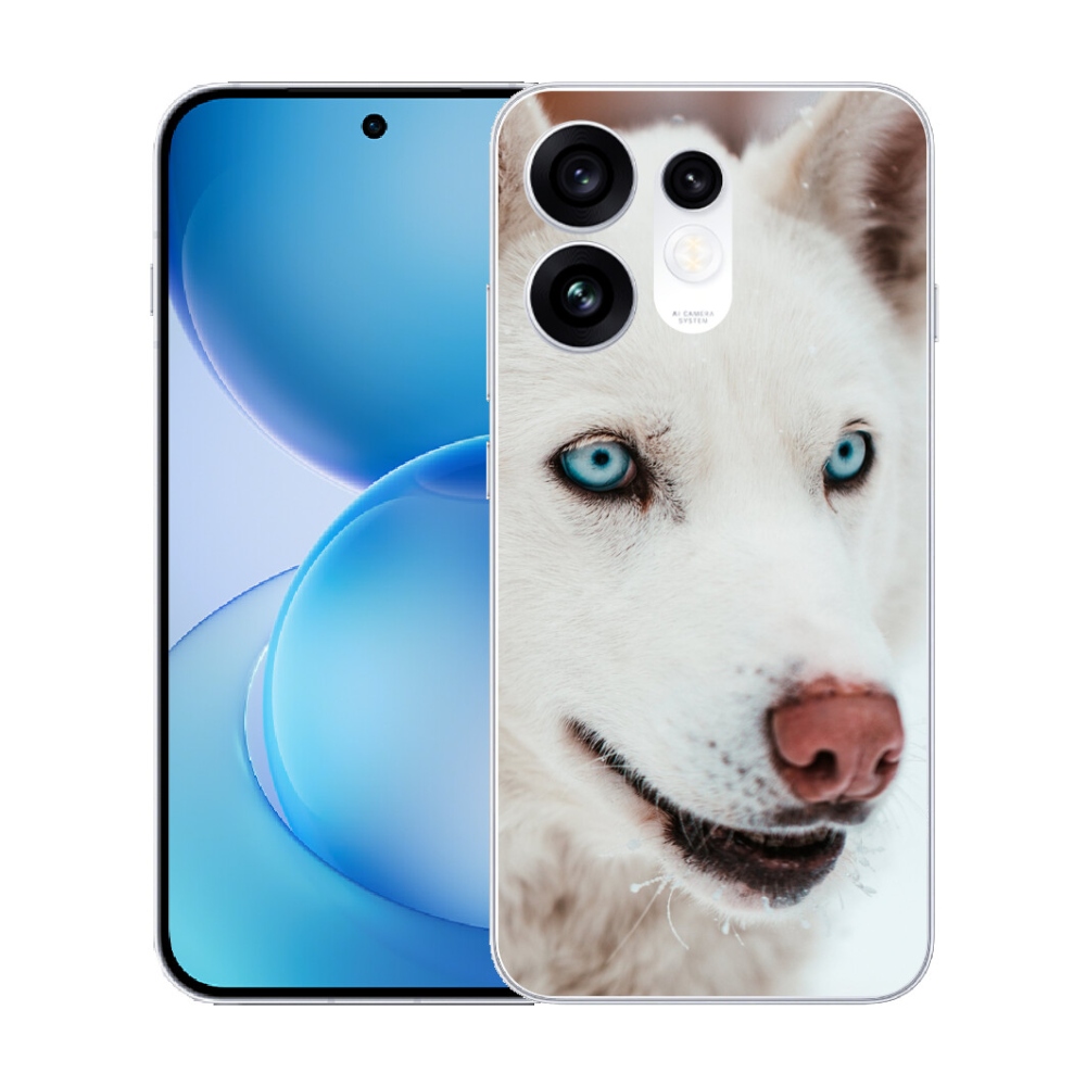 Gélový kryt mmCase na Oppo Reno 16 5G - psí pohľad