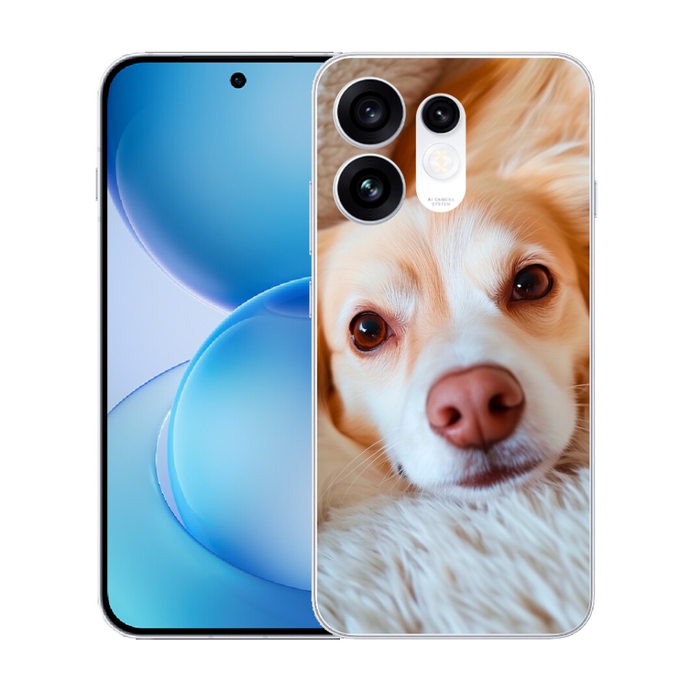 Gélový kryt mmCase na Oppo Reno 16 5G - Roztomilá čivava