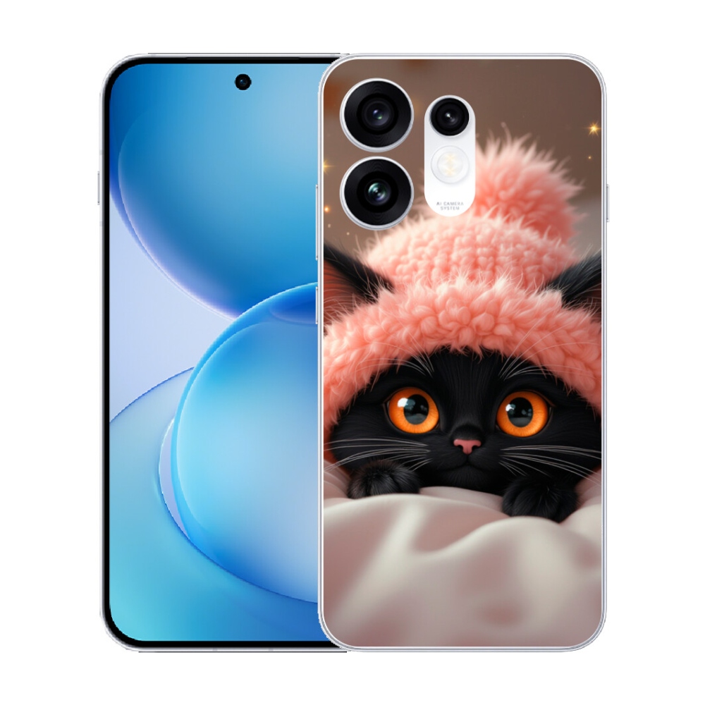 Gélový kryt mmCase na Oppo Reno 16 5G - roztomilé mačiatko 7