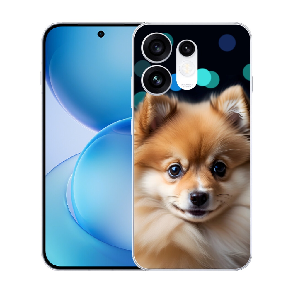 Gélový kryt mmCase na Oppo Reno 16 5G - roztomilý pomeranian