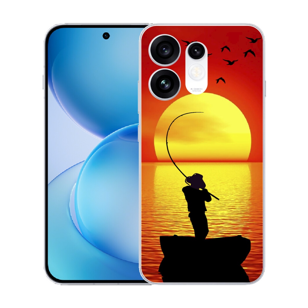Gélový kryt mmCase na Oppo Reno 16 5G - rybárčenie