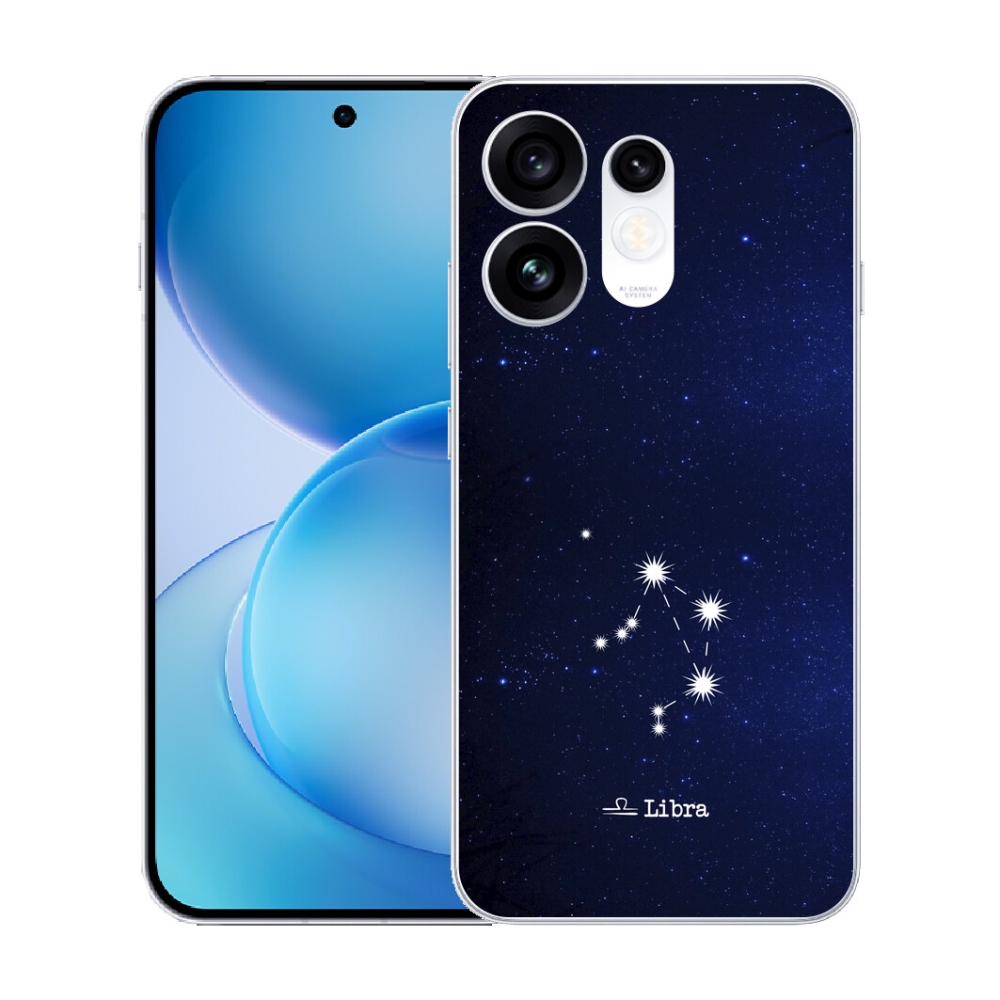 Gélový kryt mmCase na Oppo Reno 16 5G - súhvezdie Váhy