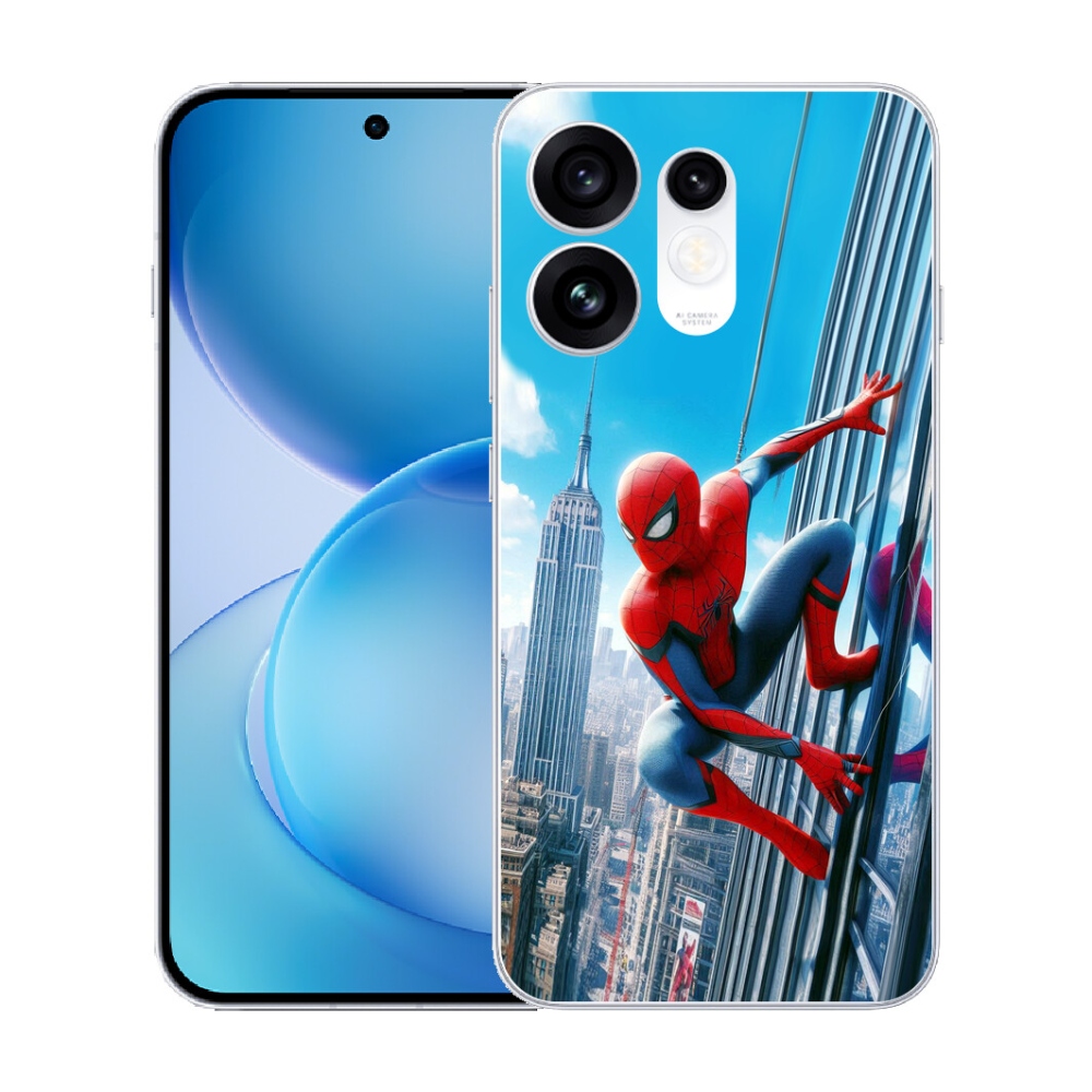 Gélový kryt mmCase na Oppo Reno 16 5G - spiderman