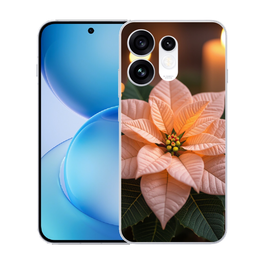Gélový kryt mmCase na Oppo Reno 16 5G - vianočná hviezda