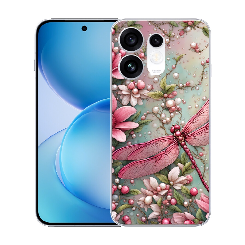 Gélový kryt mmCase na Oppo Reno 16 5G - vážka