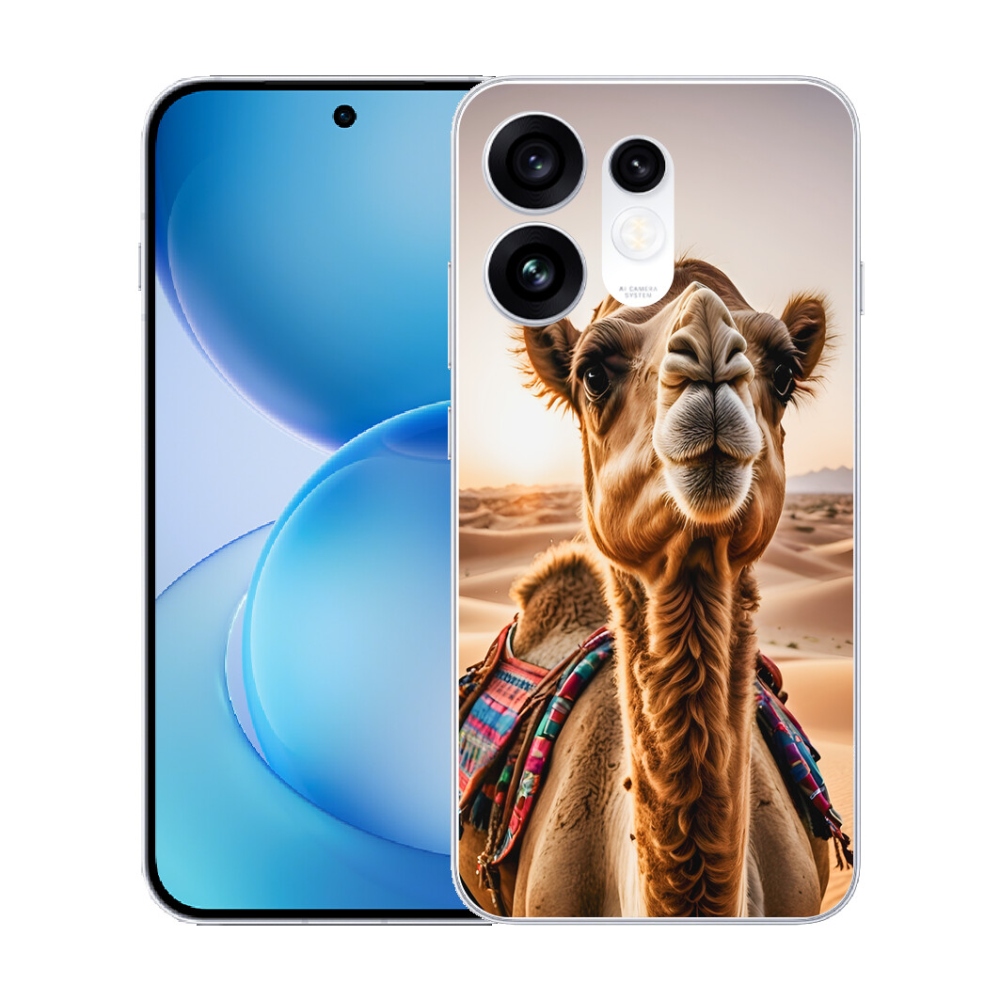 Gélový kryt mmCase na Oppo Reno 16 5G - ťava
