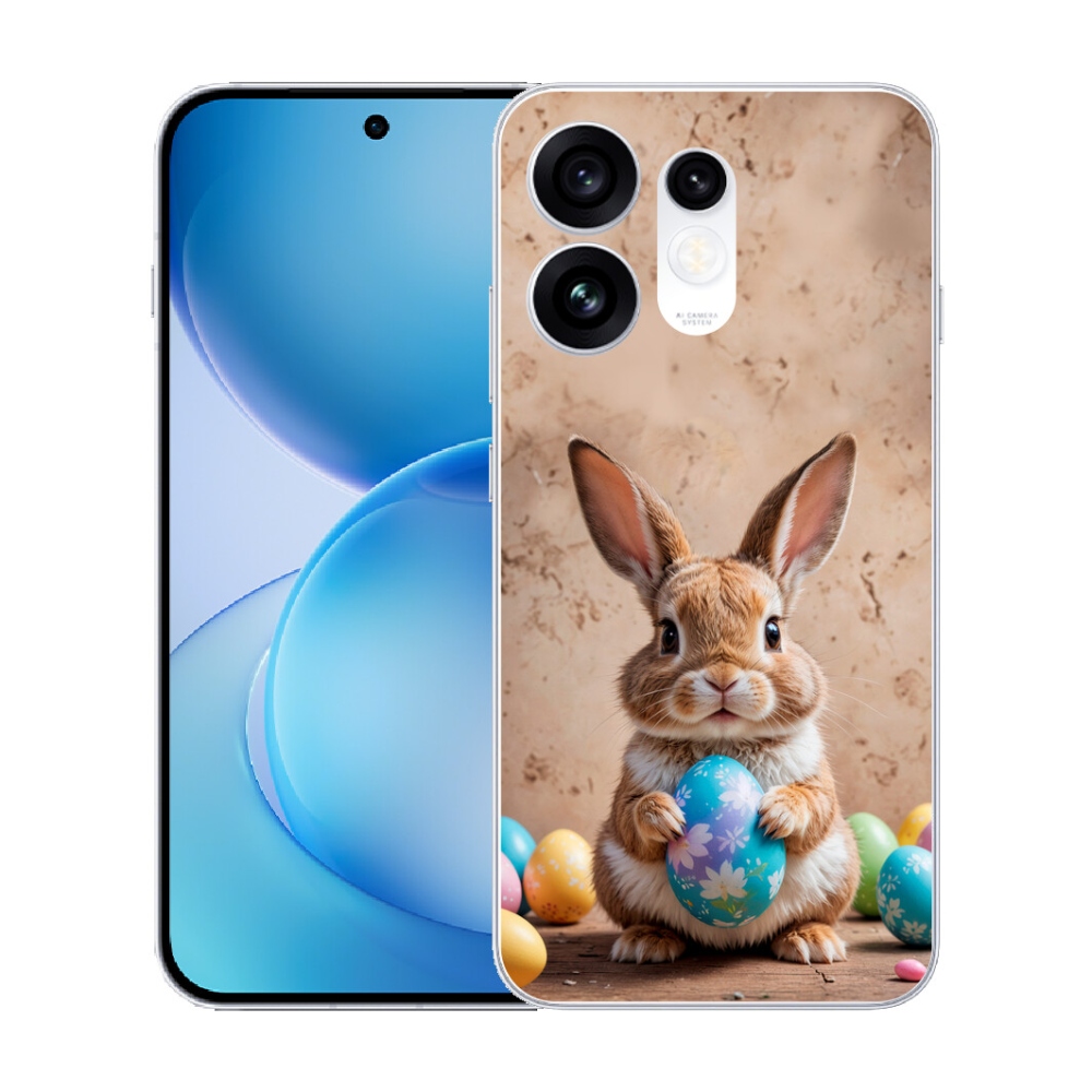 Gélový kryt mmCase na Oppo Reno 16 5G - veľkonočný zajačik