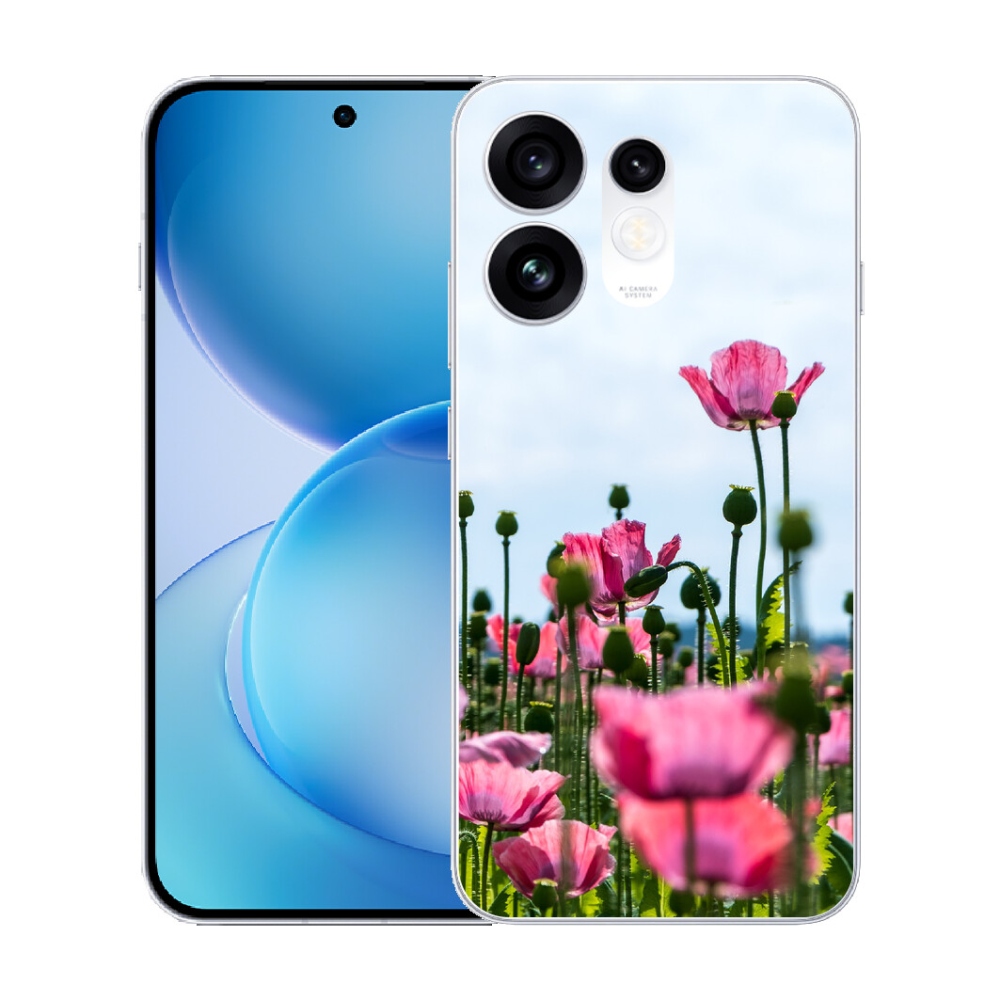 Gélový kryt mmCase na Oppo Reno 16 5G - vlčí mak