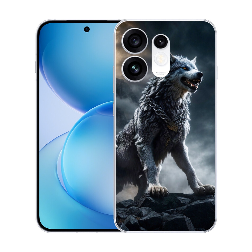 Gélový kryt mmCase na Oppo Reno 16 5G - vlk 1