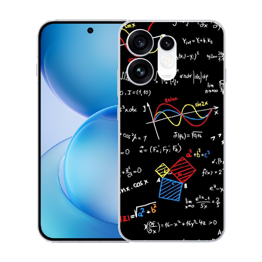 Gélový kryt mmCase na Oppo Reno 16 5G - vzorčeky