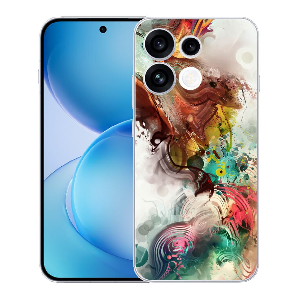 Gélový kryt mmCase na Oppo Reno 16 FS 5G - abstrakt 1