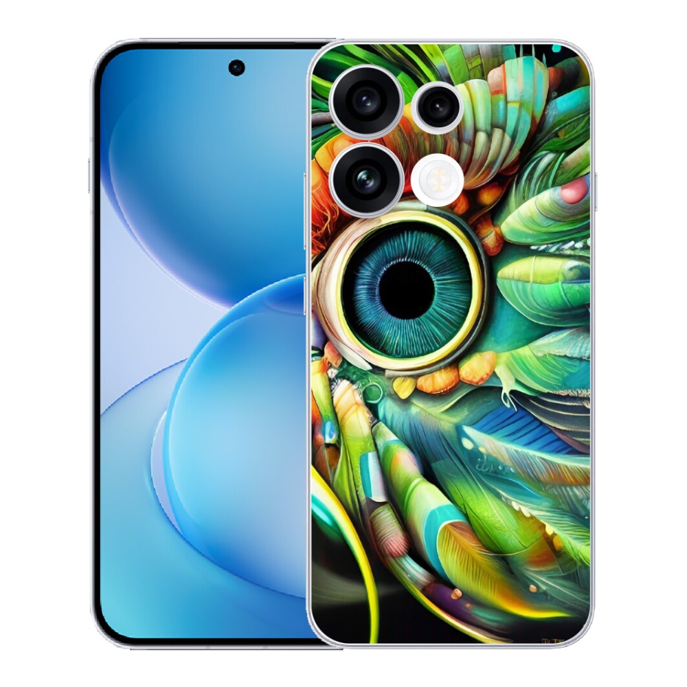 Gélový kryt mmCase na Oppo Reno 16 FS 5G - abstraktný motív 18