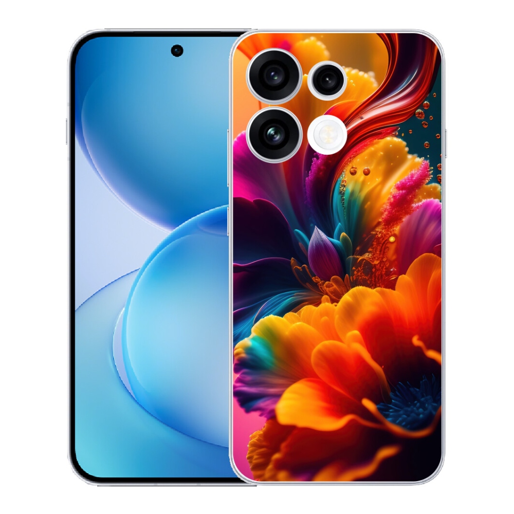 Gélový kryt mmCase na Oppo Reno 16 FS 5G - abstraktný motív 2