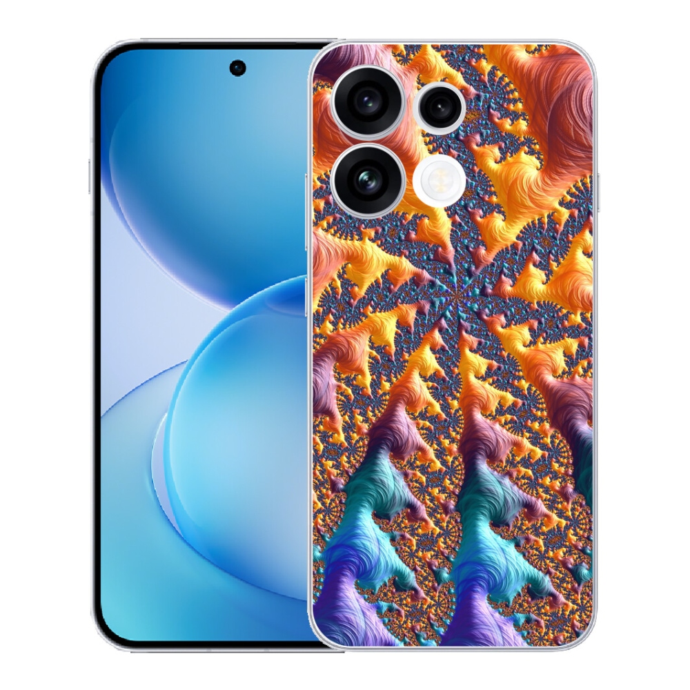 Gélový kryt mmCase na Oppo Reno 16 FS 5G - abstraktný motív 23