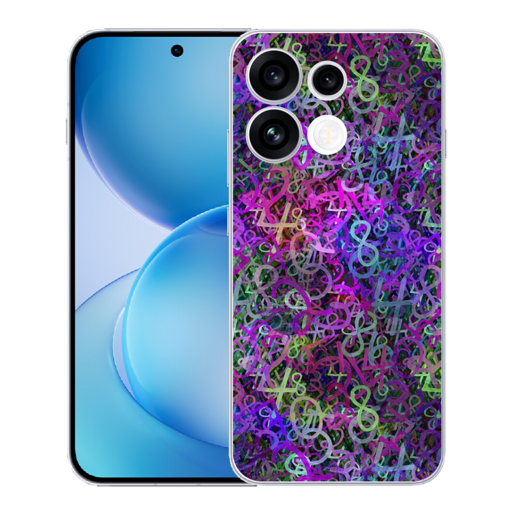 Gélový kryt mmCase na Oppo Reno 16 FS 5G - abstraktný motív 25