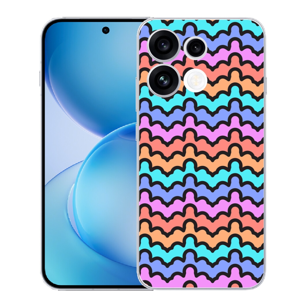 Gélový kryt mmCase na Oppo Reno 16 FS 5G - abstraktný motív 30
