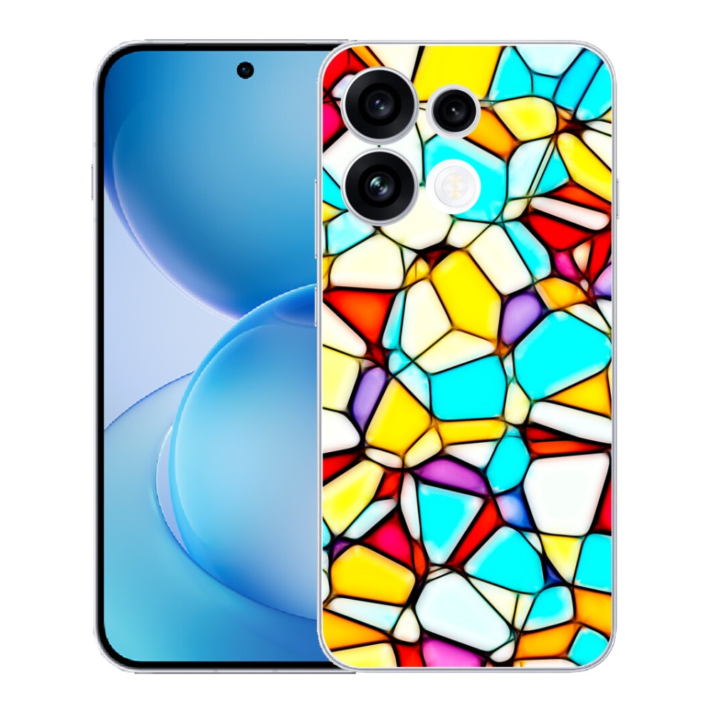 Gélový kryt mmCase na Oppo Reno 16 FS 5G - abstraktný motív 40