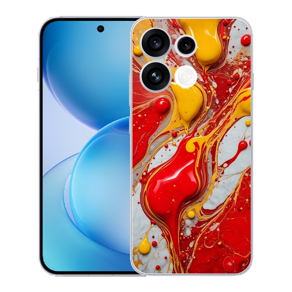 Gélový kryt mmCase na Oppo Reno 16 FS 5G - abstraktný motív 42
