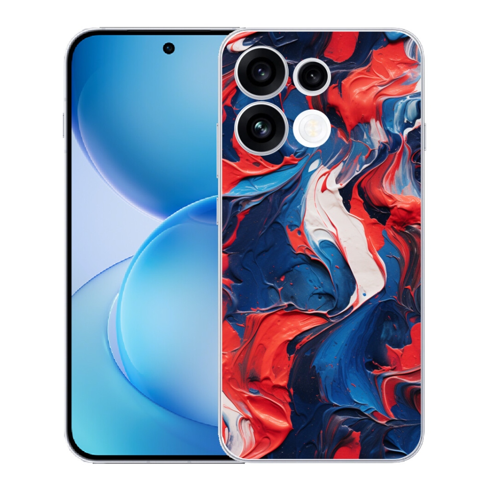Gélový kryt mmCase na Oppo Reno 16 FS 5G - abstraktný motív 7