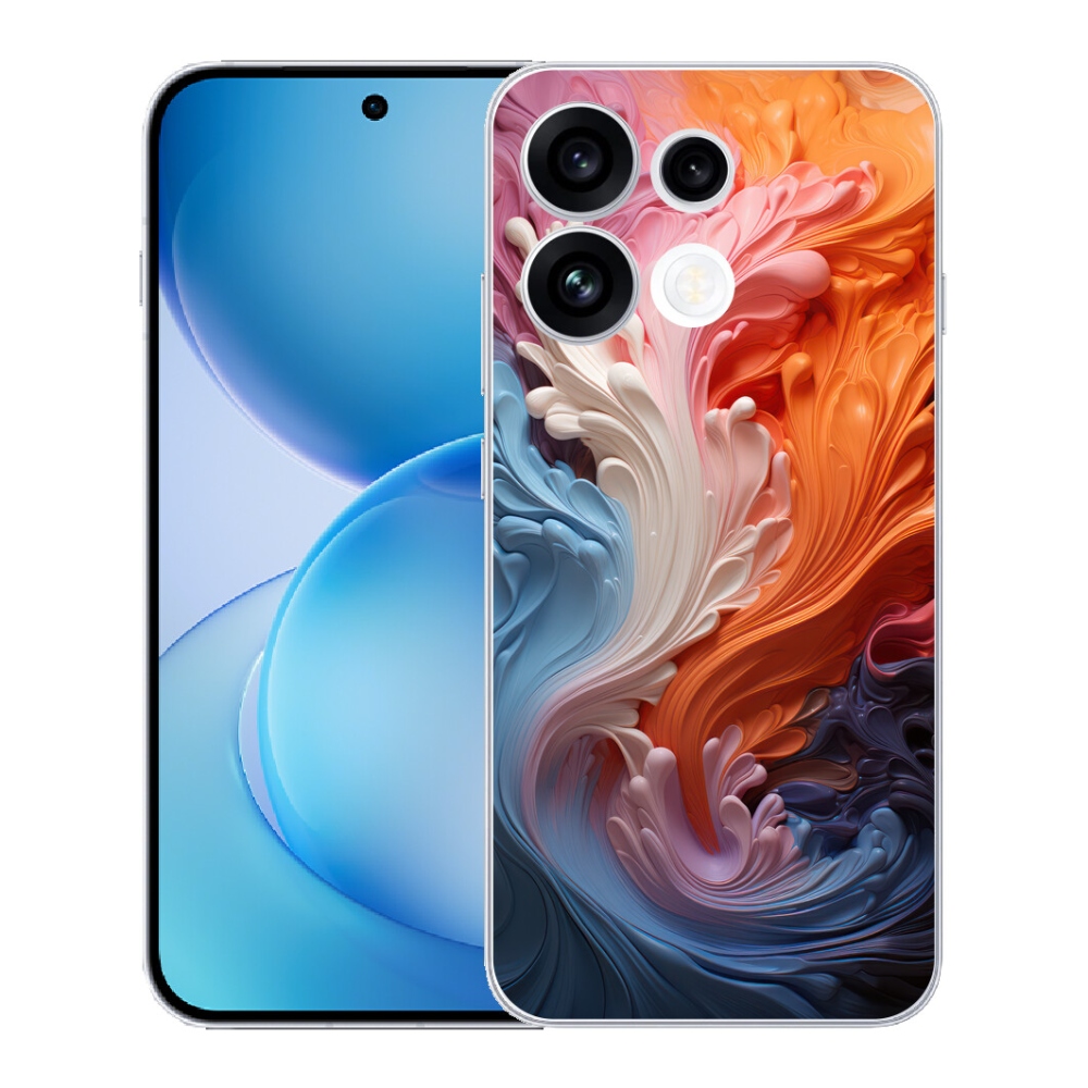 Gélový kryt mmCase na Oppo Reno 16 FS 5G - abstraktný motív 8
