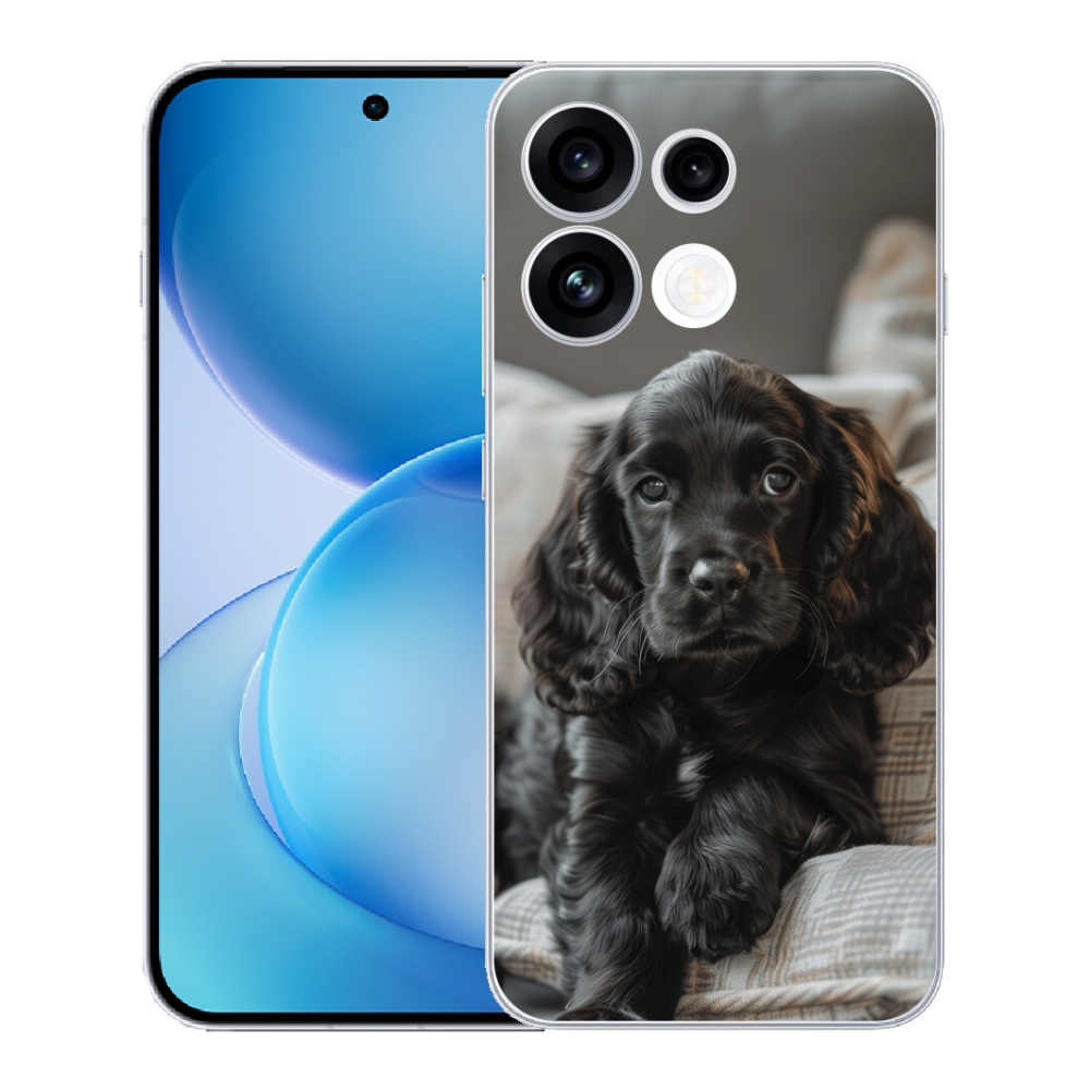 Gélový kryt mmCase na Oppo Reno 16 FS 5G - anglický kokeršpaniel