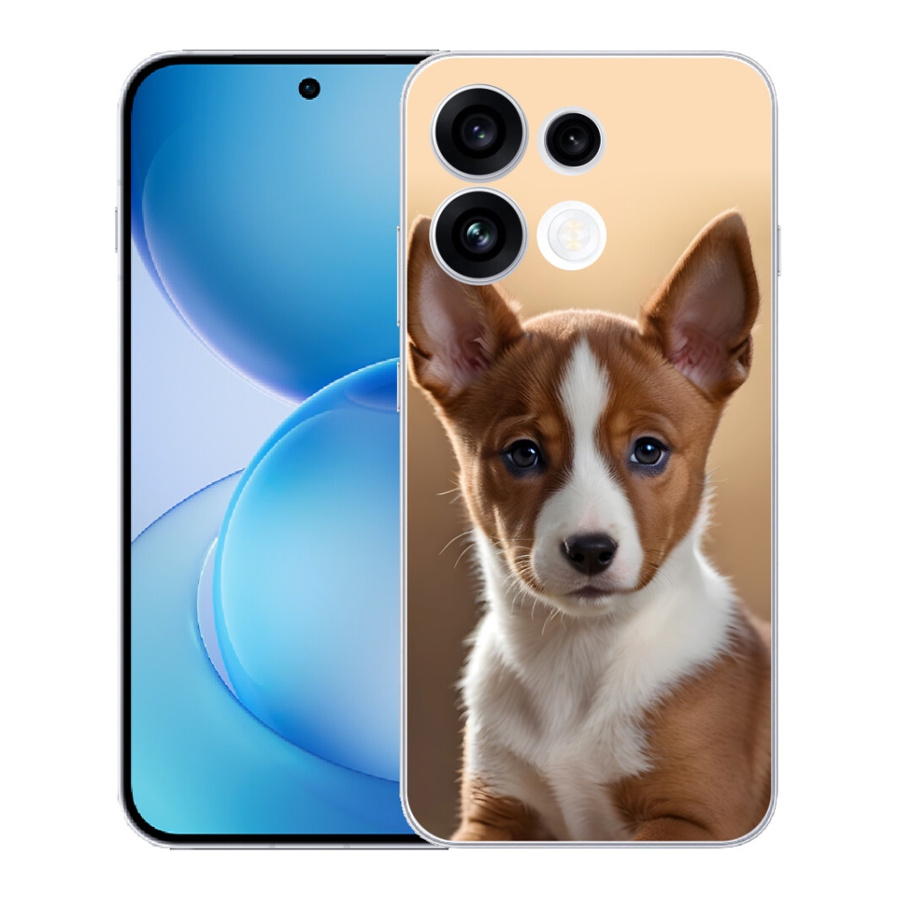 Gélový kryt mmCase na Oppo Reno 16 FS 5G - basenji