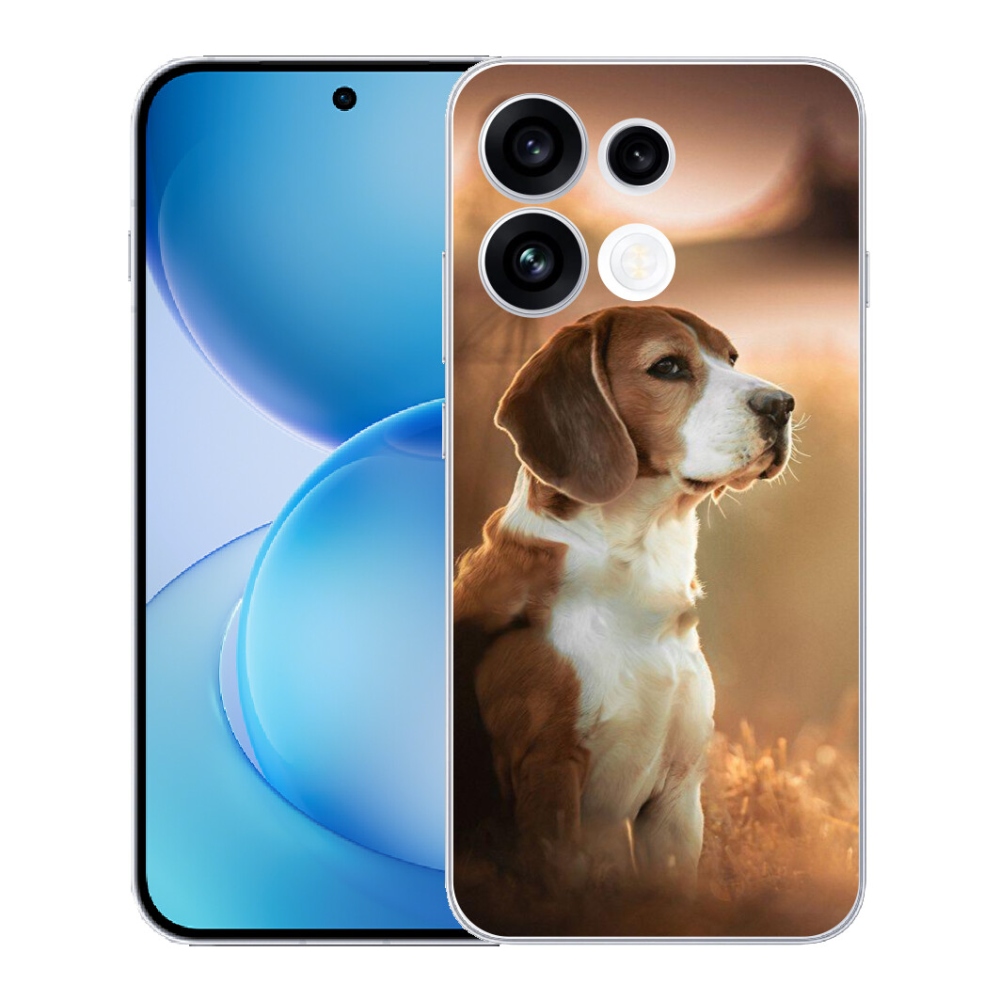 Gélový kryt mmCase na Oppo Reno 16 FS 5G - bígl