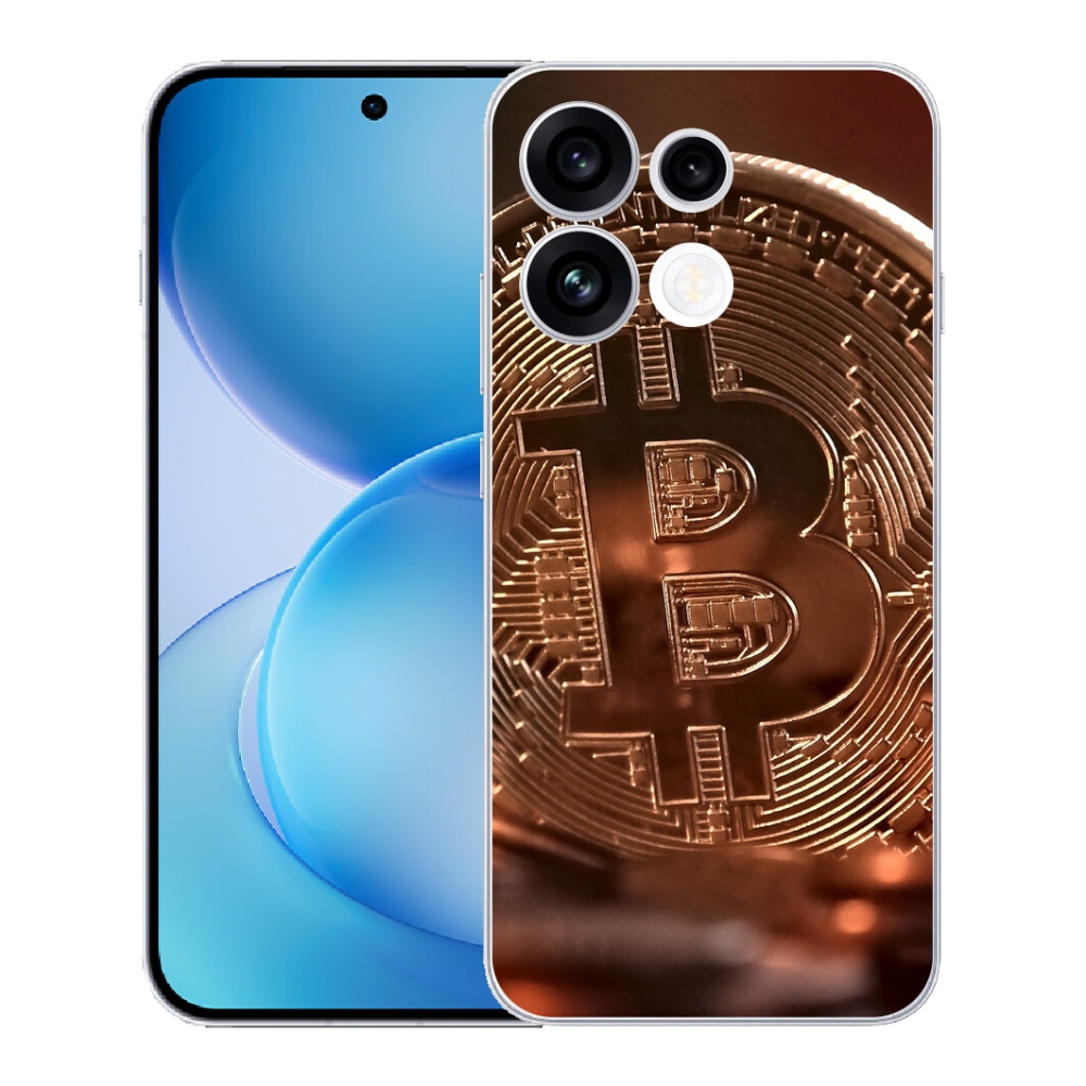 Gélový kryt mmCase na Oppo Reno 16 FS 5G - bitcoin