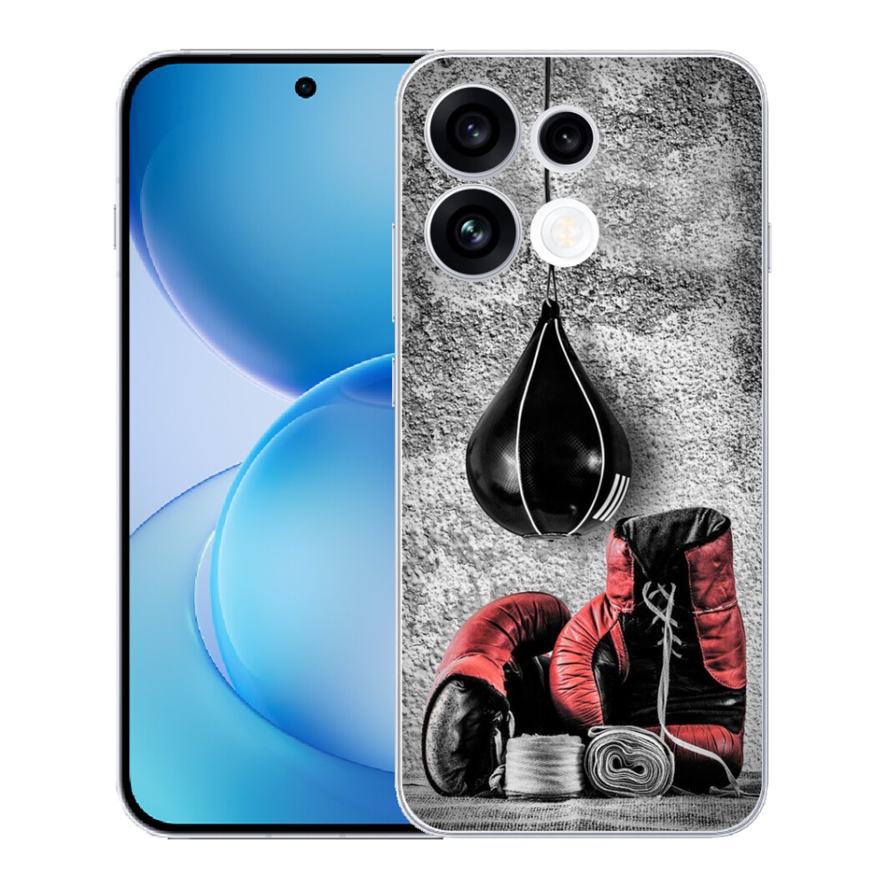 Gélový kryt mmCase na Oppo Reno 16 FS 5G - boxovacie vrece a rukavice