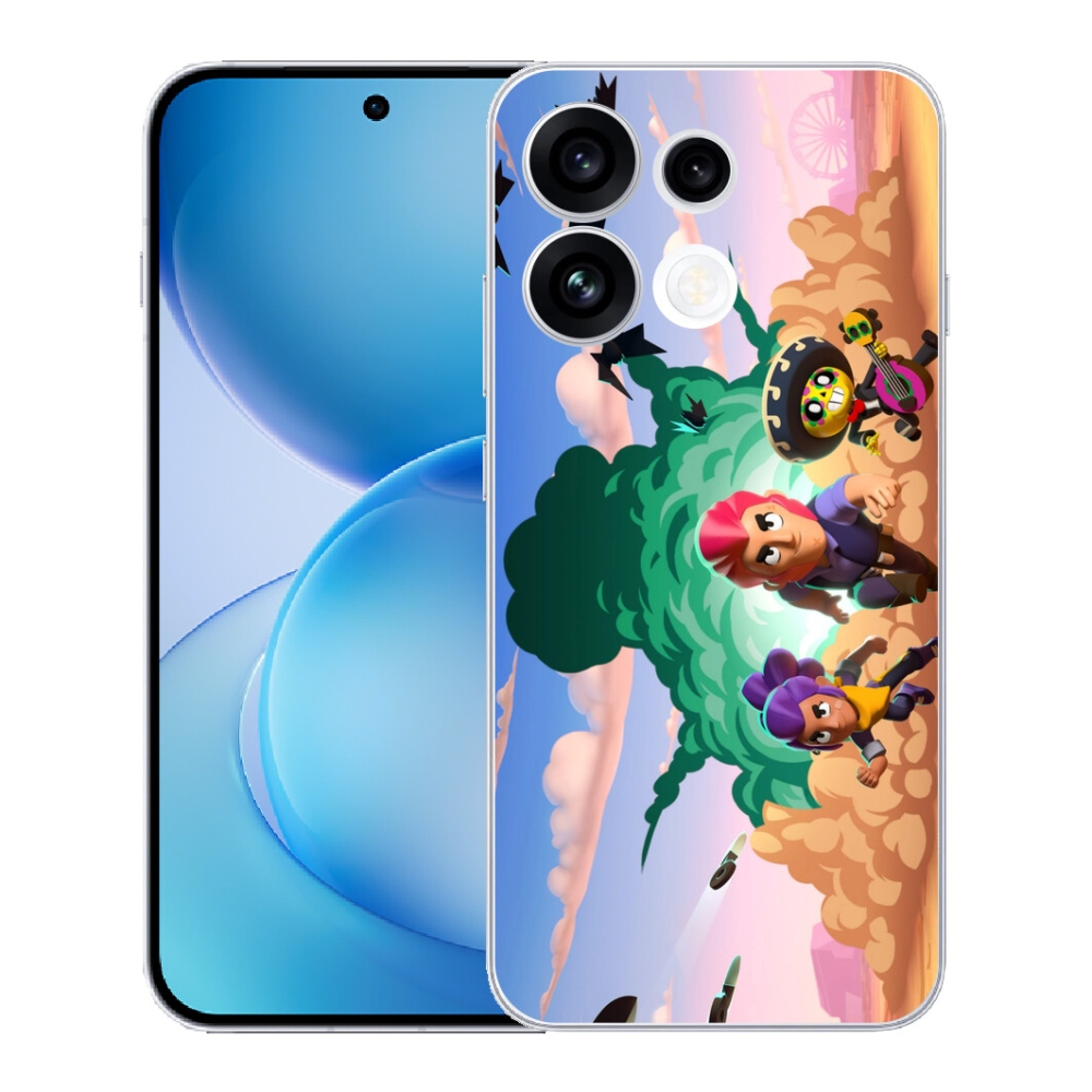 Gélový kryt mmCase na Oppo Reno 16 FS 5G - brawl stars