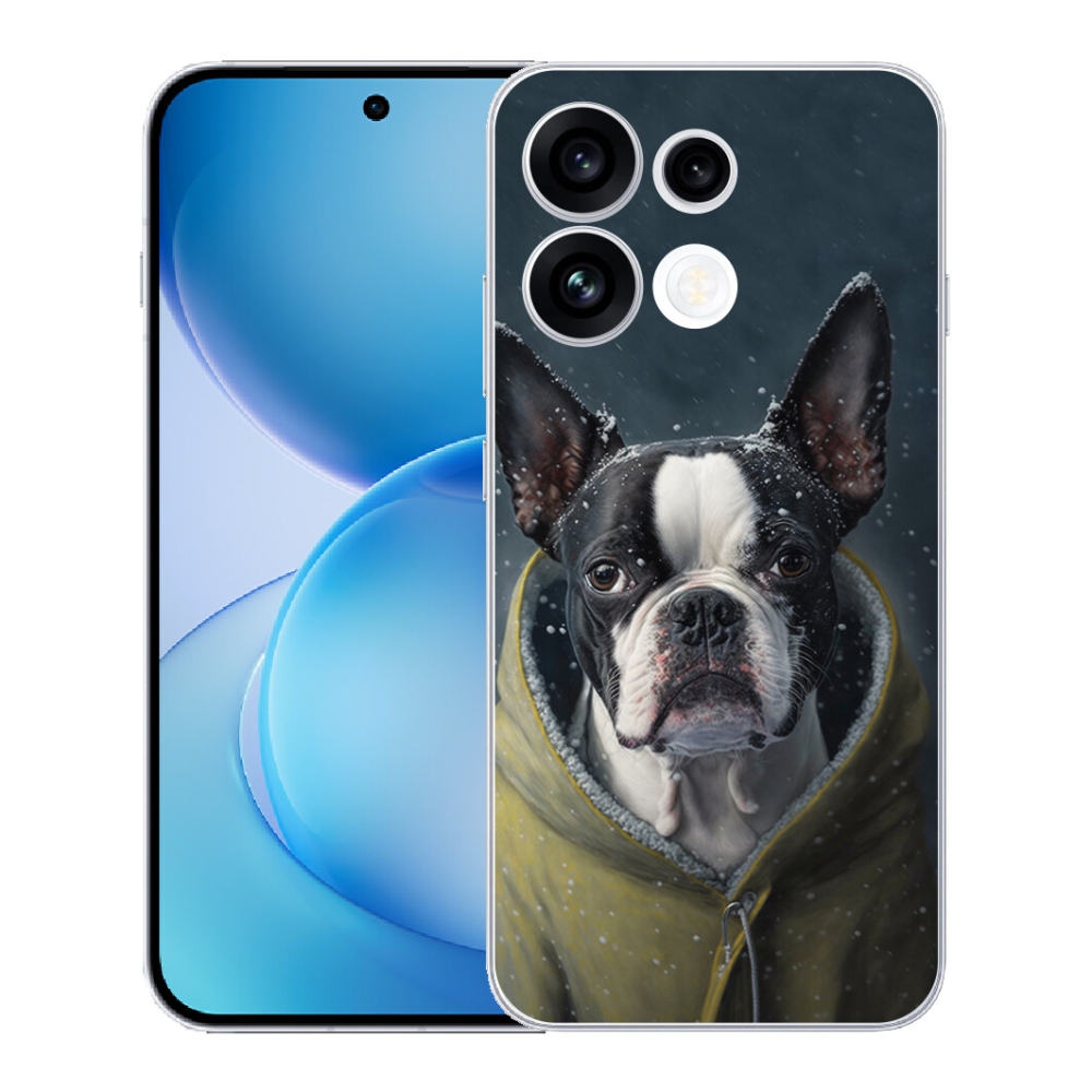Gélový kryt mmCase na Oppo Reno 16 FS 5G - buldoček