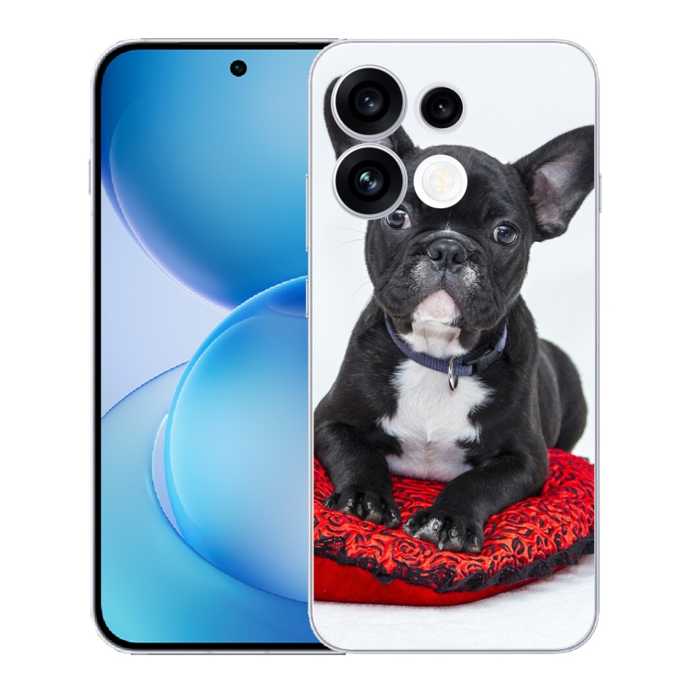 Gélový kryt mmCase na Oppo Reno 16 FS 5G - buldog
