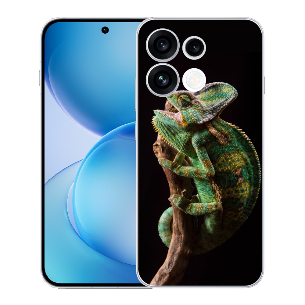 Gélový kryt mmCase na Oppo Reno 16 FS 5G - chameleón