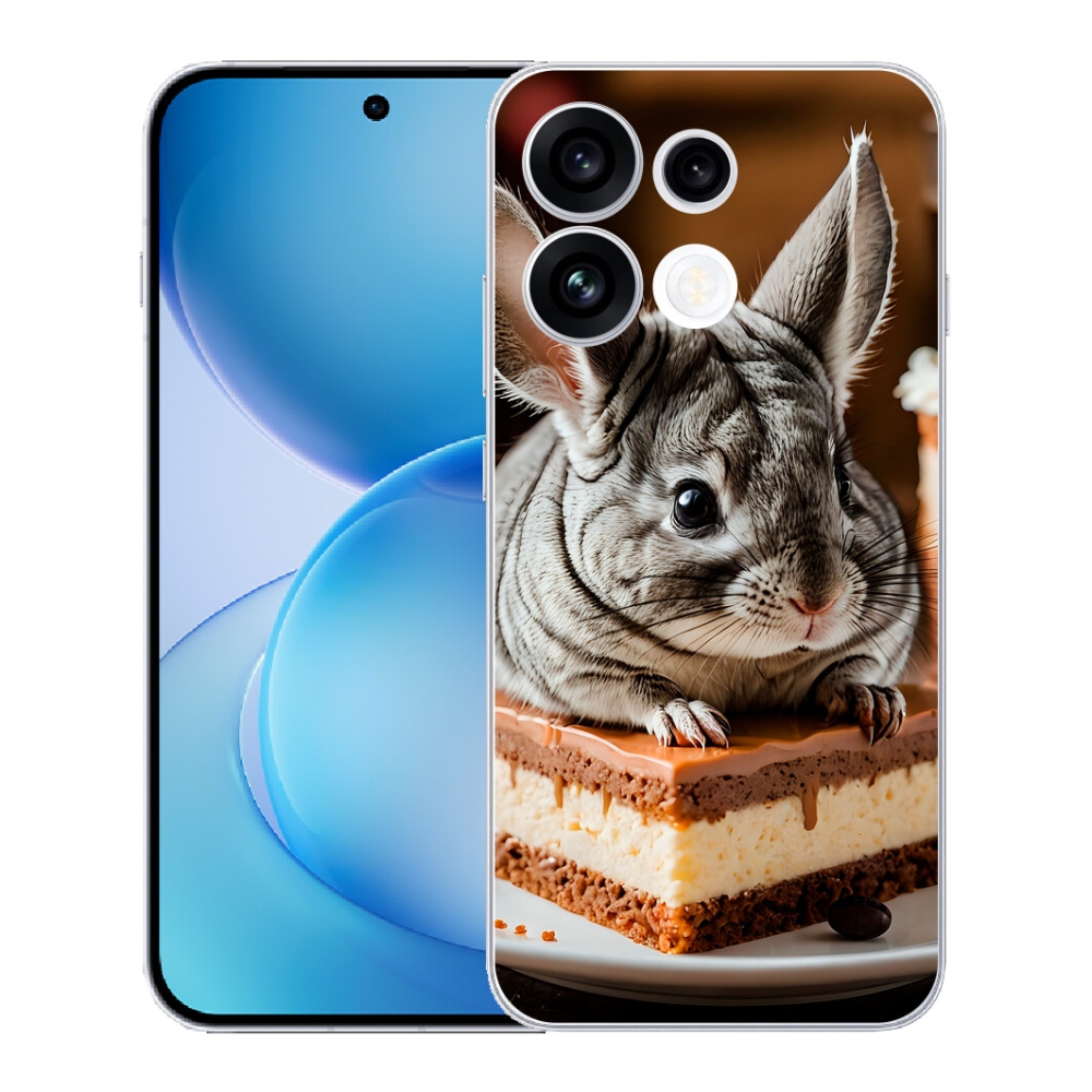 Gélový kryt mmCase na Oppo Reno 16 FS 5G - činčila