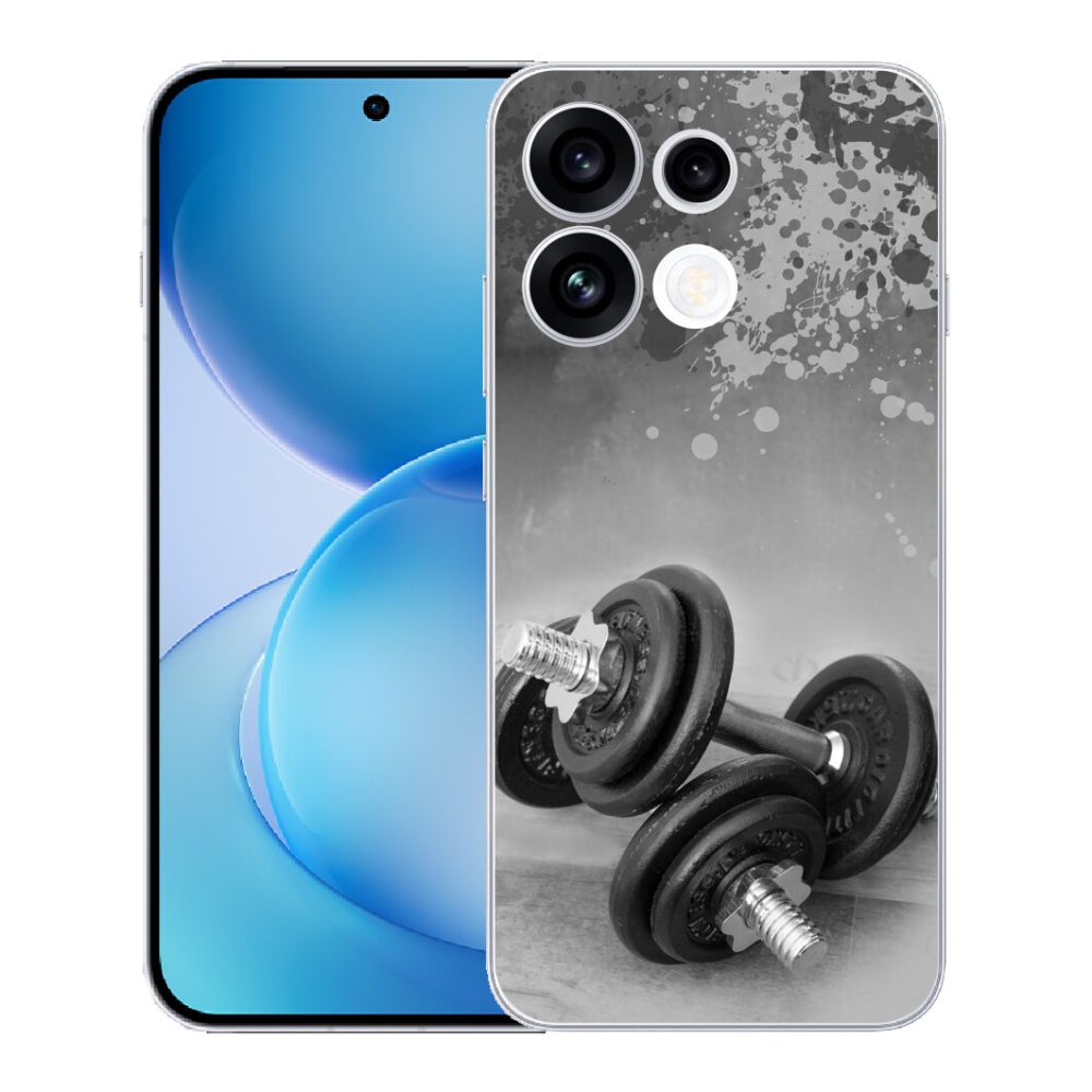 Gélový kryt mmCase na Oppo Reno 16 FS 5G - činky 1
