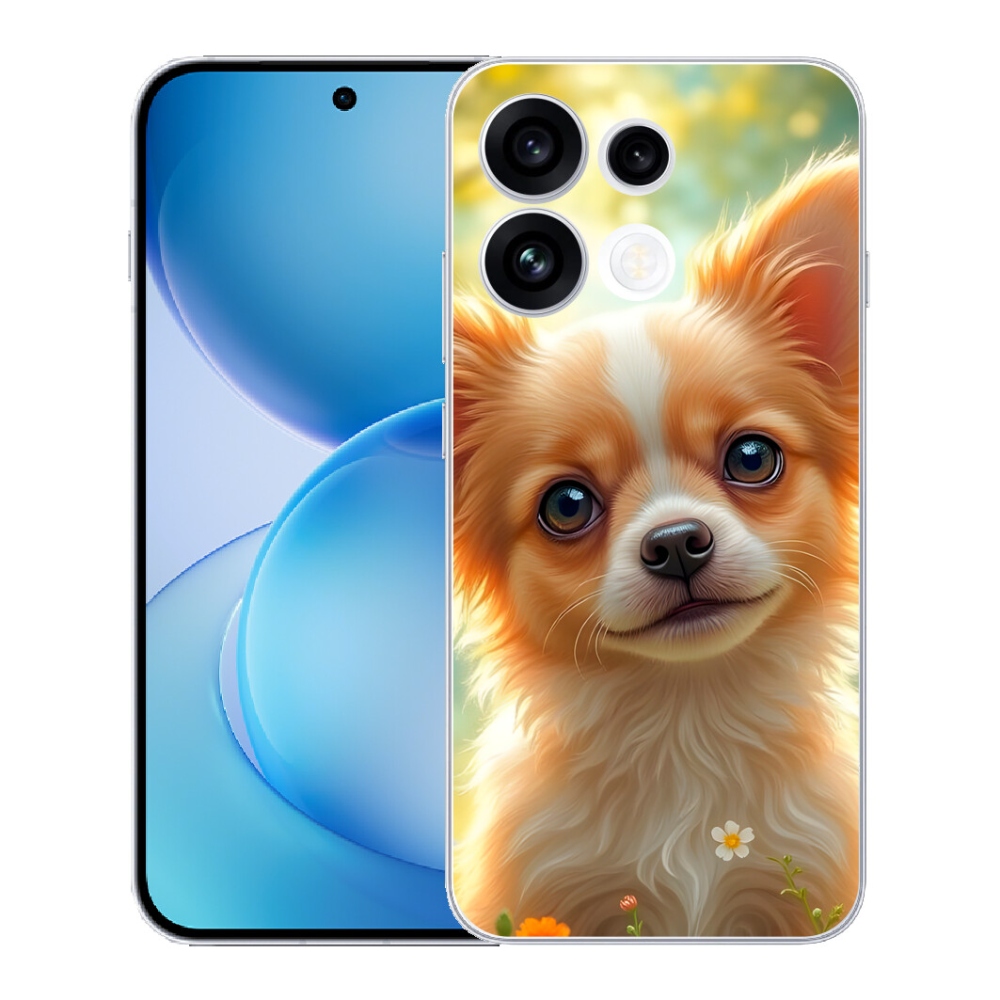 Gélový kryt mmCase na Oppo Reno 16 FS 5G - čivava 5
