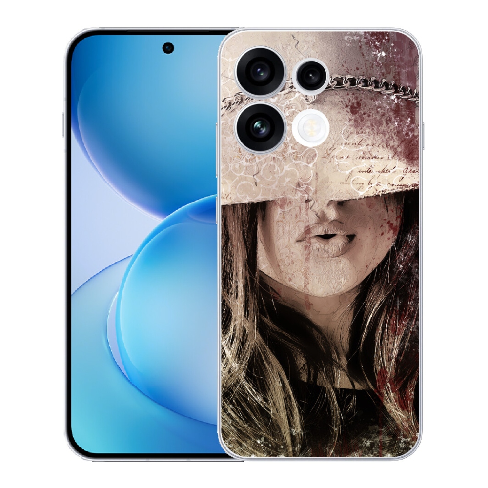 Gélový kryt mmCase na Oppo Reno 16 FS 5G - dievča