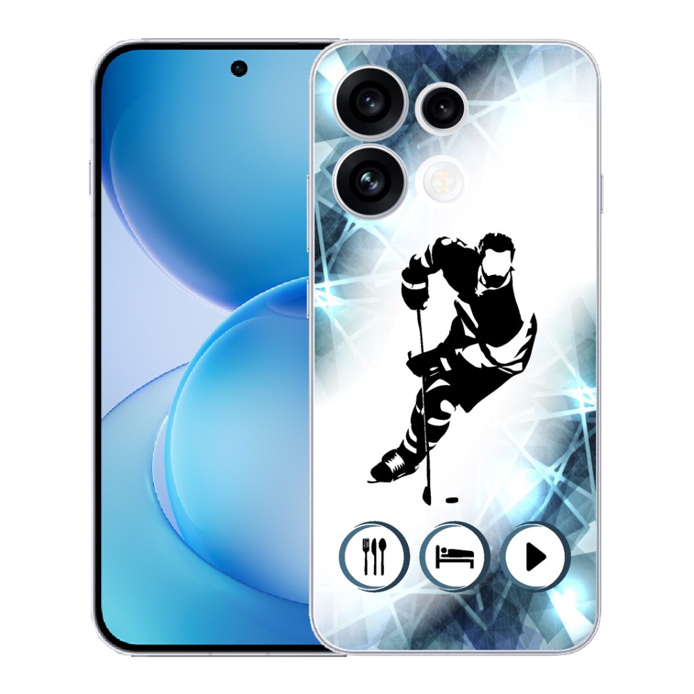 Gélový kryt mmCase na Oppo Reno 16 FS 5G - hokej 1