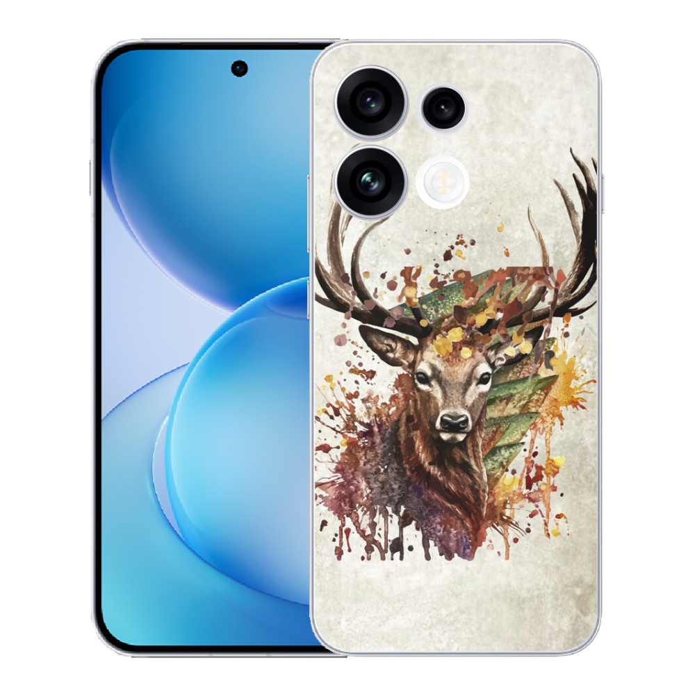 Gélový kryt mmCase na Oppo Reno 16 FS 5G - jeleň 1