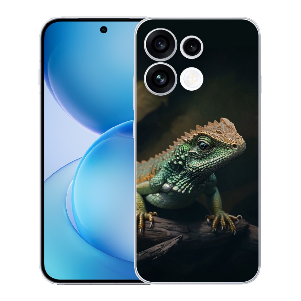 Gélový kryt mmCase na Oppo Reno 16 FS 5G - jašter