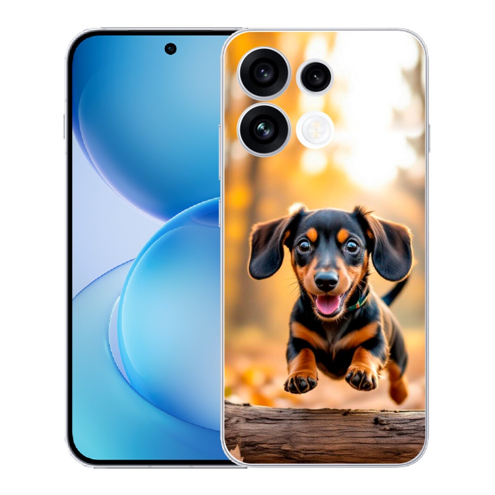Gélový kryt mmCase na Oppo Reno 16 FS 5G - jazvečík 2