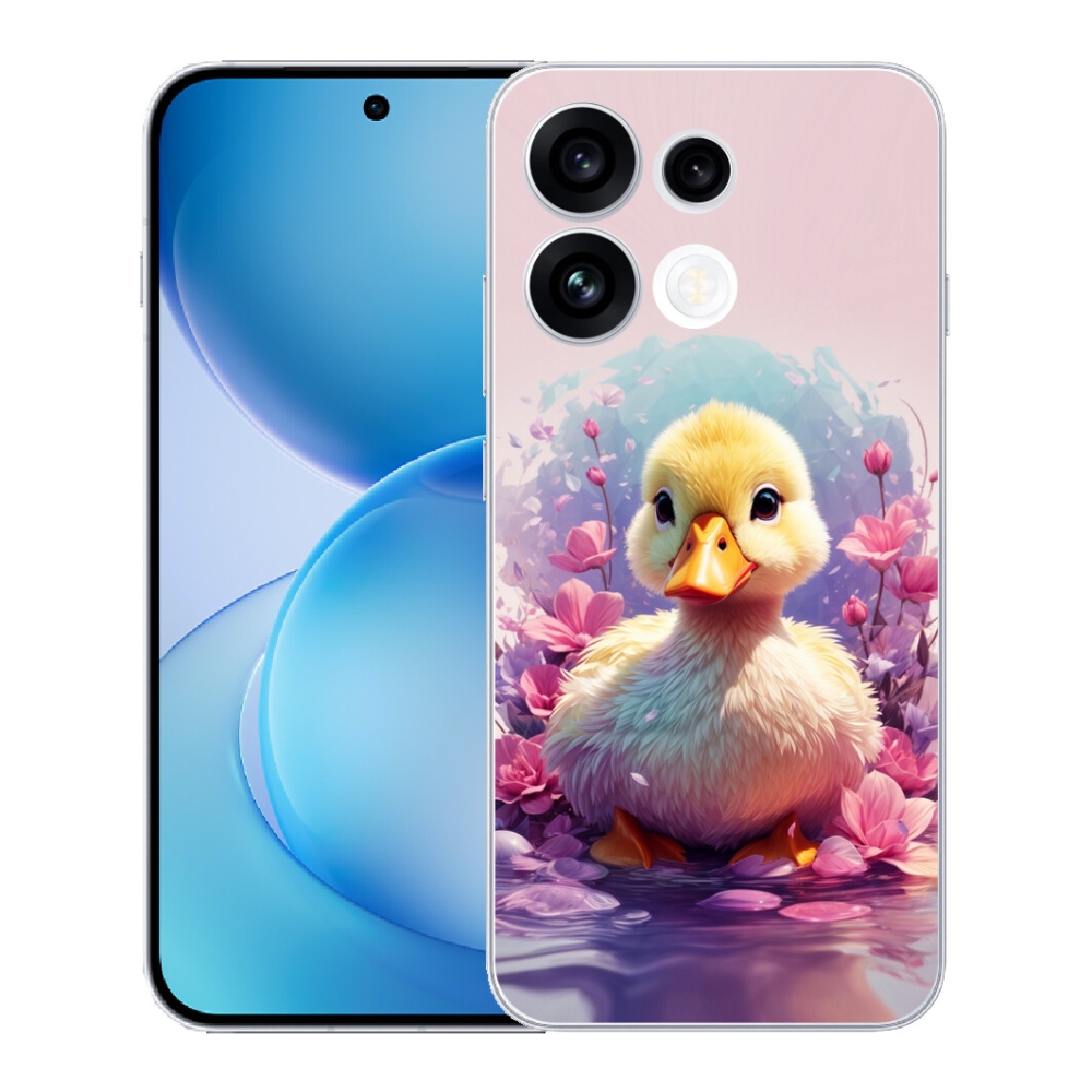 Gélový kryt mmCase na Oppo Reno 16 FS 5G - kačička