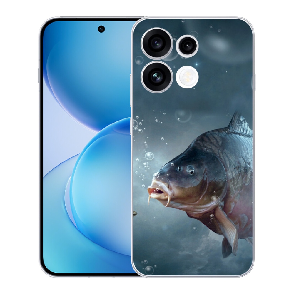 Gélový kryt mmCase na Oppo Reno 16 FS 5G - kapor a bublinky