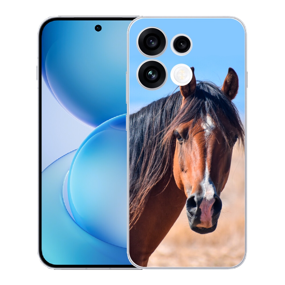 Gélový kryt mmCase na Oppo Reno 16 FS 5G - pokojný kôň