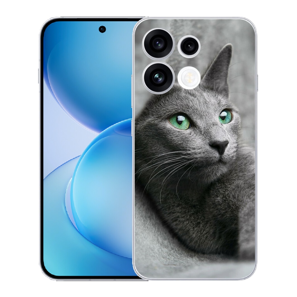 Gélový kryt mmCase na Oppo Reno 16 FS 5G - mačka 2