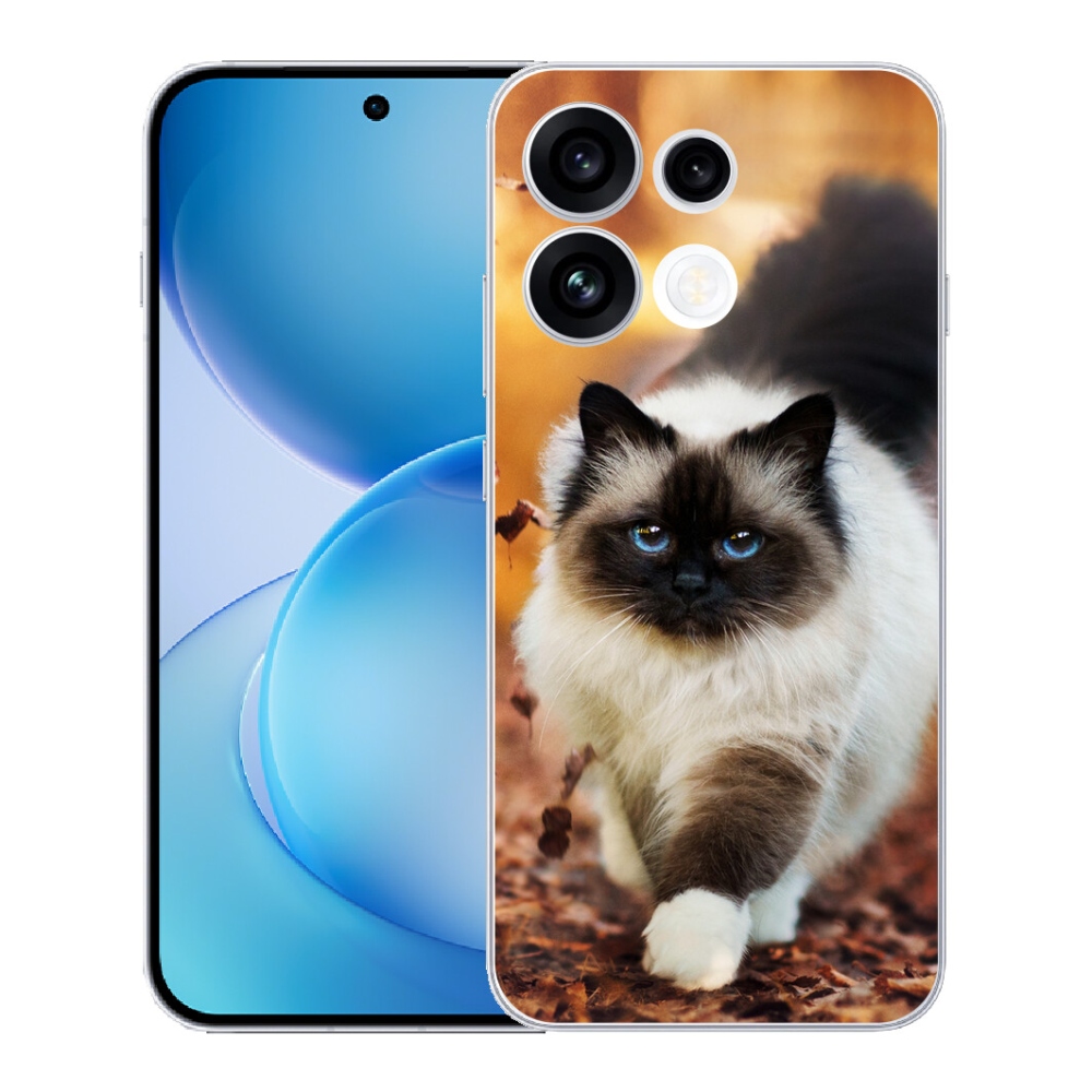 Gélový kryt mmCase na Oppo Reno 16 FS 5G - mačka