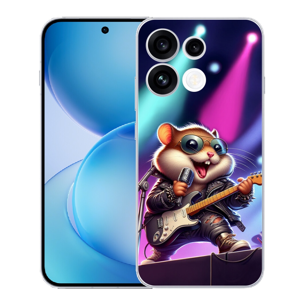 Gélový kryt mmCase na Oppo Reno 16 FS 5G - škrečok rocker